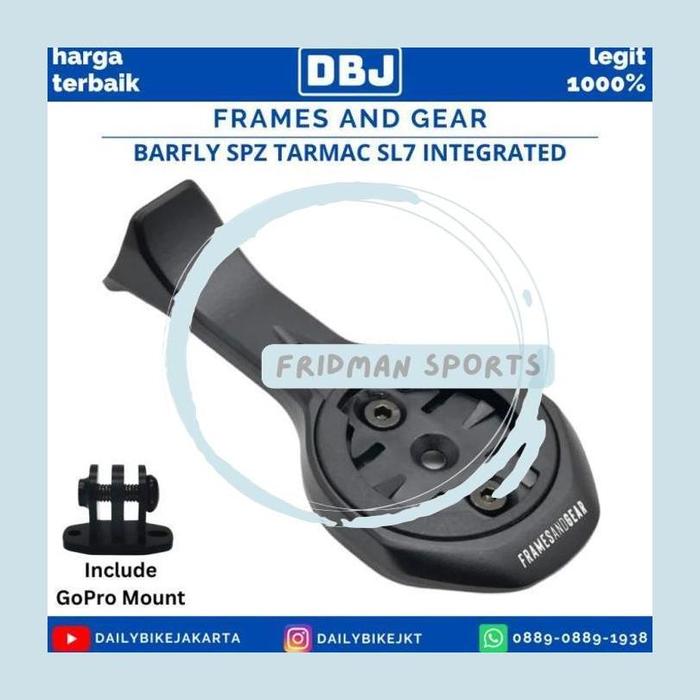 Gambar FRIDMAN SPORTS FRAMESANDGEAR BARFLY ROVAL RAPIDE COCKPIT INTEGRATED MOUNT BALI - LONG dari Fridman Sports undefined Tokopedia