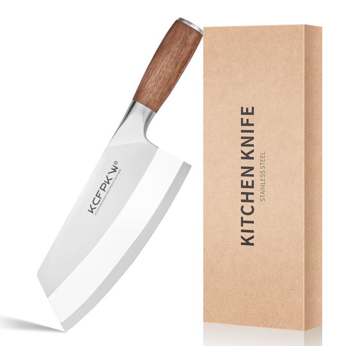 Gambar Pisau Dapur Jumbo Bahan Baja Tahan Karat Kuat & Tajam - KCFKW Runcing  dari Serbaserbiku..jkt undefined Tokopedia