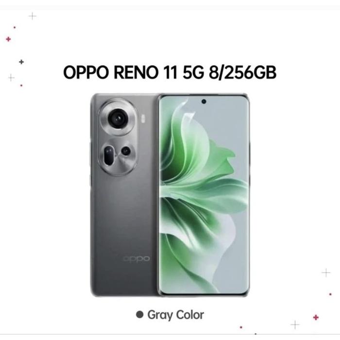 Gambar Oppo Reno 11 5g [ 8/256'GB ] New BNIB - Rock Grey dari Nurull_Cell.990 undefined Tokopedia