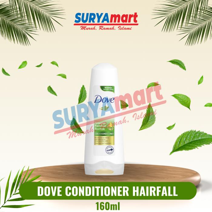 Gambar Dove Conditioner Perawatan Rambut Rontok Anti Hair Fall 160ml & 320ml - 160ml dari Suryamart Ponorogo undefined Tokopedia