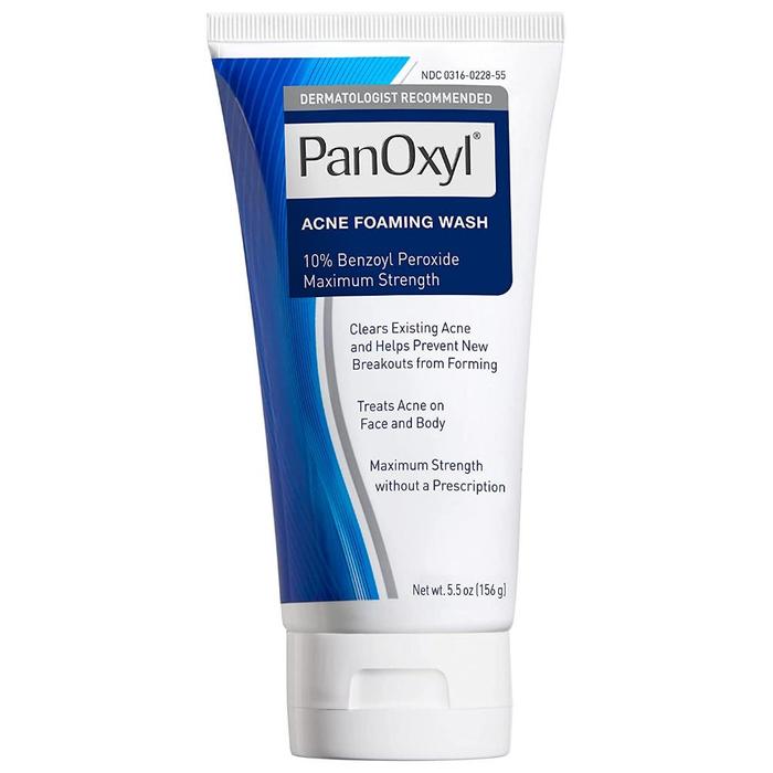 Gambar PanOxyl Acne Foaming Wash USA 156 gram | Benzoyl Peroxide 10% | Maximum Strength | Sabun Wajah Jerawat | Antimicrobial | 5.5 Oz - PANOXYL 10% dari Zoe Skin undefined Tokopedia