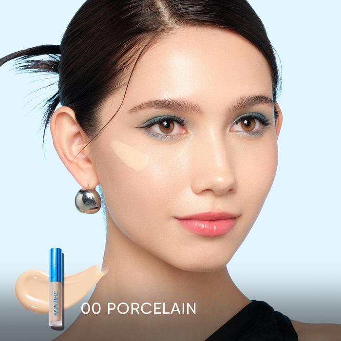 Gambar SKINTIFIC Cover Perfect Serum Concealer 5ml Undetectable Layer Effect Seamless Blend Radiant & Define - 00 PORCELAIN dari Skintific Official Store undefined Tokopedia