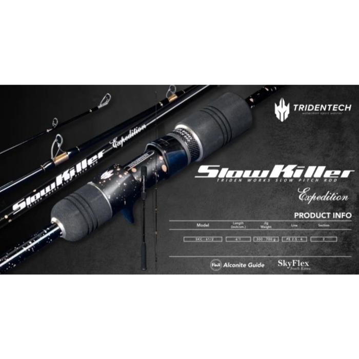 Gambar Joran Tridentech Slow Killer Expedition 24 - Skc61-2 - Original Terlaris dari Permata Hati Market undefined Tokopedia