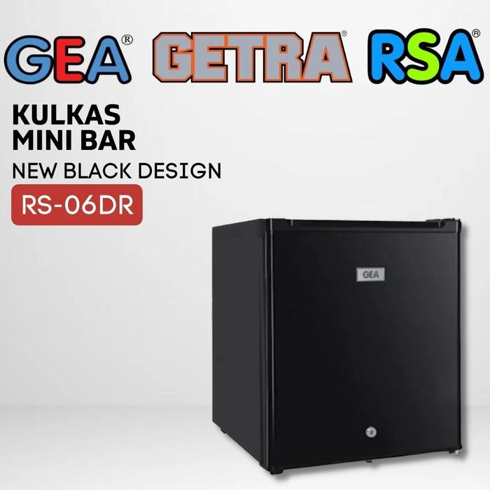 Gambar Kulkas Mini Bar Gea RS06DR 46 Liter 82 Watt RS-06DR - Silver dari VIXION HOME SOLUTION undefined 5 Tokopedia