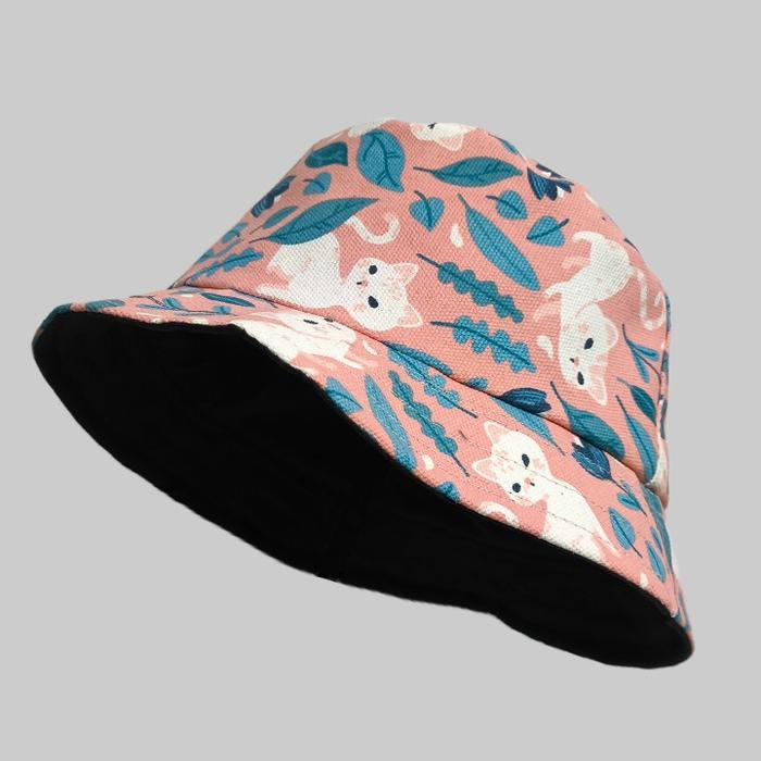 Gambar Topi Bucket Cat Lover Lovers Peach Hat Dewasa Pria Wanita Hijab Premium Unik Kekinian Rimba Mancing - Peach Cat dari Cloutfitstore undefined Tokopedia