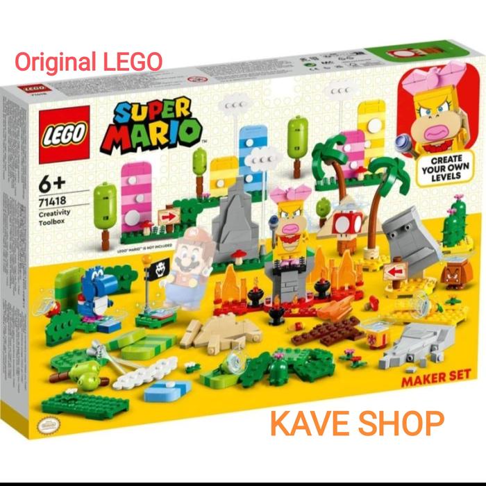 Gambar LEGO 71418 Super Mario : Creativity Toolbox Maker Set dari Kave.Shop undefined Tokopedia