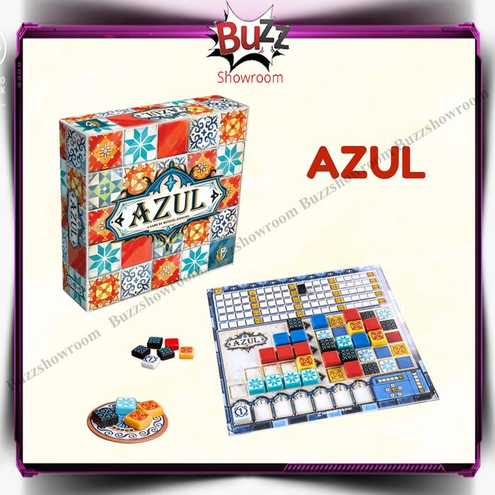 Gambar Azul Board Game Mainan Keluarga - Azul, Polos dari Buzzshowroom undefined Tokopedia