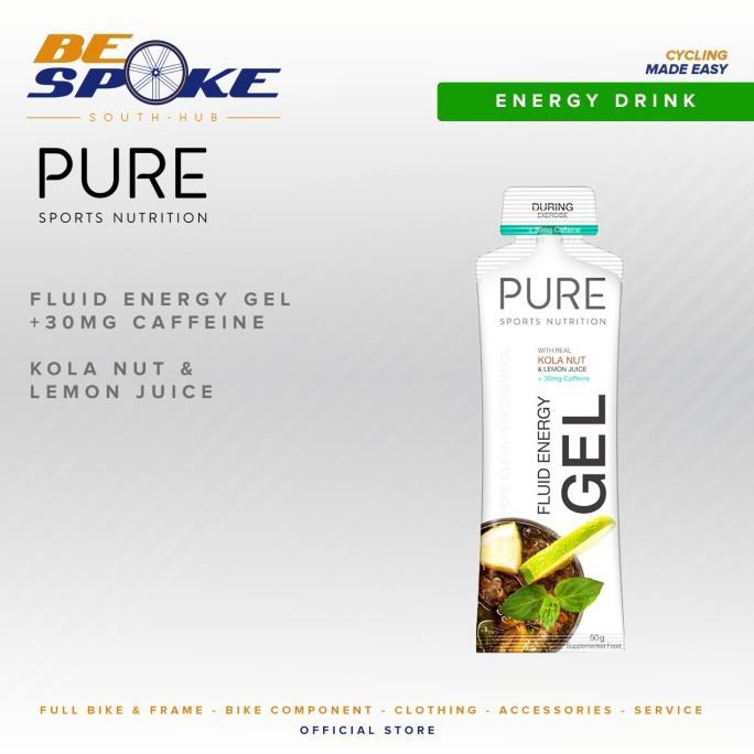 Gambar PURE Sports Nutrition Fluid Energy Gel Caff (Bukan GU,Bukan Clif Gel) is - KOLANUT&LEMON dari Kenzy_bite undefined Tokopedia