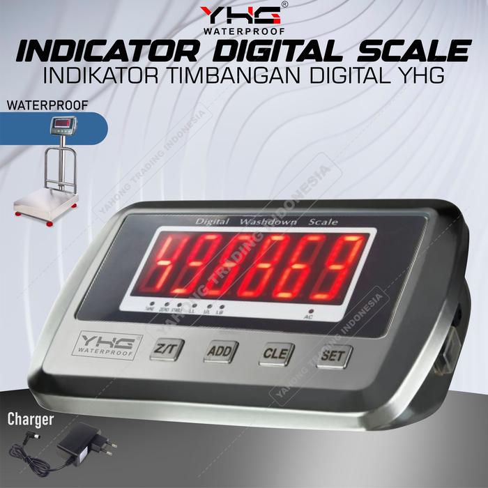 Gambar Kepala Indikator Timbangan Digital YHG YH-7501 dari YHG Indonesia undefined Tokopedia