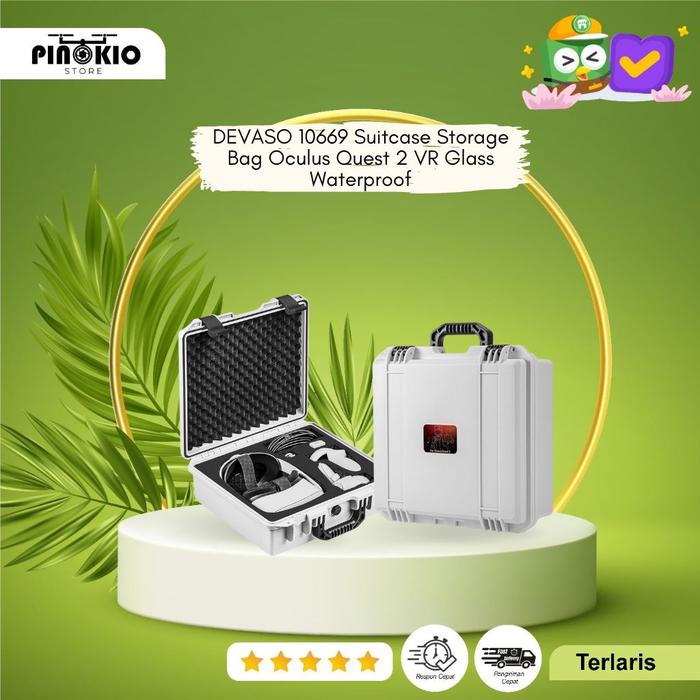 Gambar DEVASO 10669 Suitcase Storage Bag Quest 2 VR Glass Waterproof dari Store pinokio undefined Tokopedia