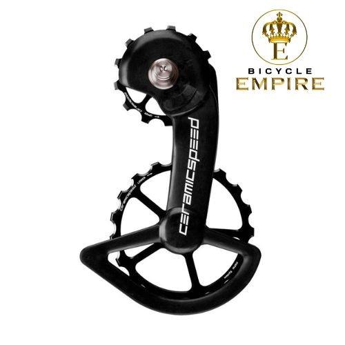Gambar Pulley Ceramic Speed OSPW Shimano R9100 R8000 11 Speed Bicycle Empire - BLACK dari Bicycle Empire BDG undefined Tokopedia