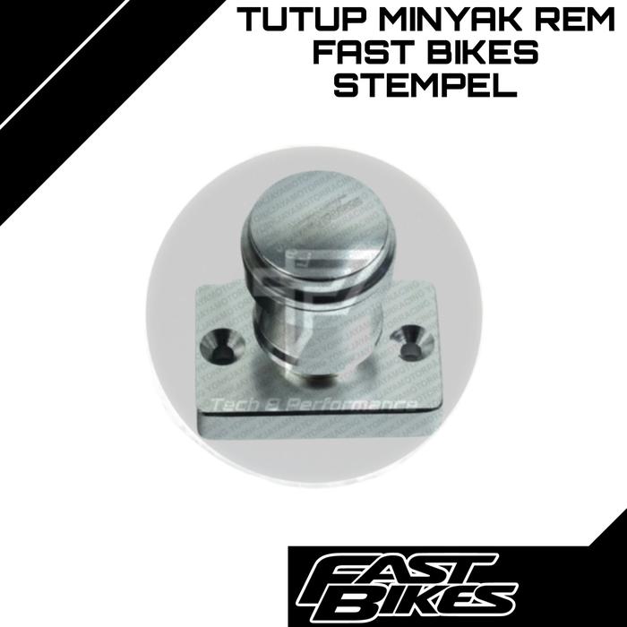 Gambar Tutup Minyak Rem Fast Bikes Stempel - Blue dari Tech8Performance undefined 3 Tokopedia