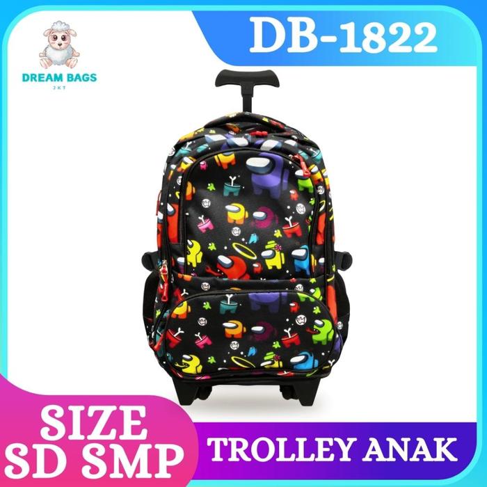 Gambar Dream Bags - Tas Troli Anak Sekolah Laki Laki Sd Smp Karakter Roblox Stumble Guy Terbaru 2024 - Koper - Ransel Roda - Among USS dari POSTA STORE undefined Tokopedia