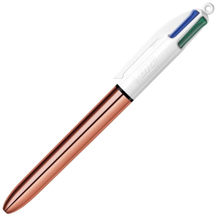 Gambar Produk Terbaru Bic Shine 1.0 mm 4 Color Ballpoint Pen | PenCraft - Rose Gold dari PenCraft undefined Tokopedia