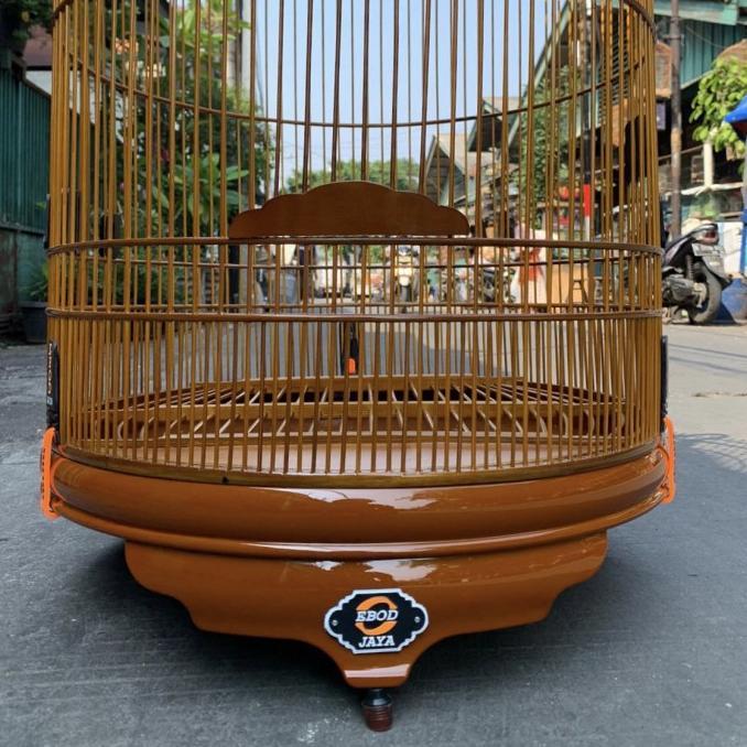 Gambar ready !!! SANGKAR KANDANG MURAI EBOD JAYA PVC REBORN COKLAT NO 2 murah - Sangkar dari flayyings undefined Tokopedia