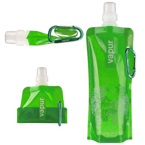 Gambar NOERMAN Botol Air Minum Lipat Carbiner Portable BPA FREE 480ML - Hijau dari OEJMAN undefined Tokopedia