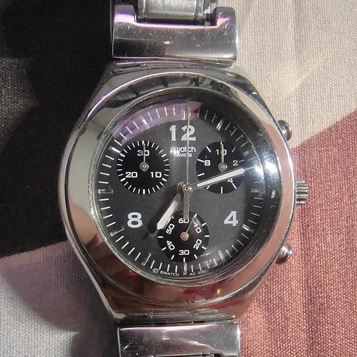 Swatch Irony Chrono Dial Grey