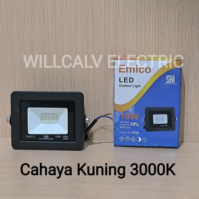 Gambar LAMPU SOROT - KAP HALOGEN LED 10W CAHAYA PUTIH - Kuning dari WILLCALV ELECTRIC undefined Tokopedia