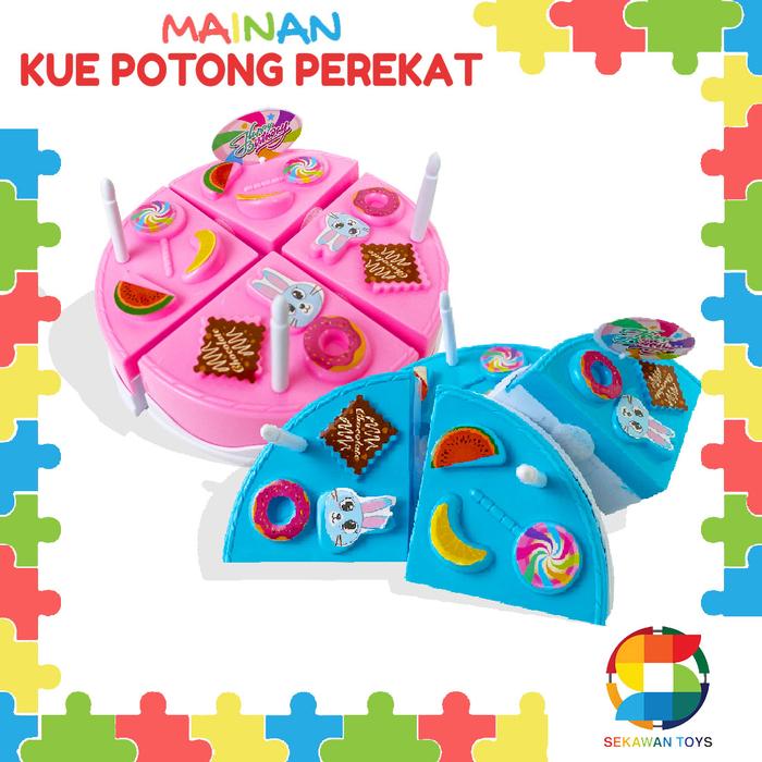Gambar Mainan Kue Potong Ulang Tahun/ Mainan Anak Kue Tart Ulang Tahun MURAH dari SUPPLIER MAINAN ANAK MURAH undefined Tokopedia