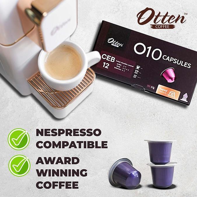 Gambar PROMO..!! Otten - O10 Coffee Capsules / Kopi Kapsul | Nespresso Compatible - Crema Espresso dari MACASO GLOW undefined Tokopedia