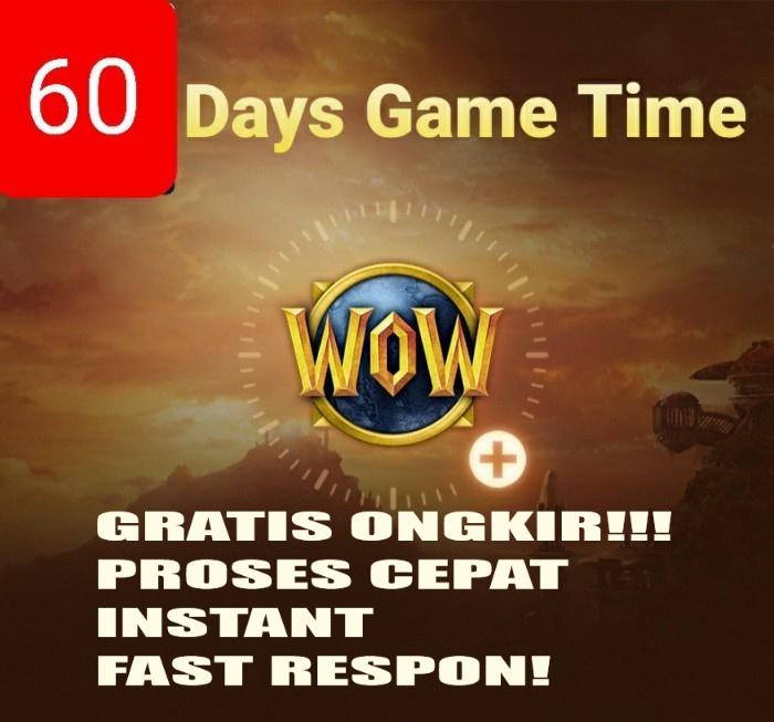 Gambar World of Warcraft Game Time 60 Hari / Days dari Cautong Games undefined Tokopedia