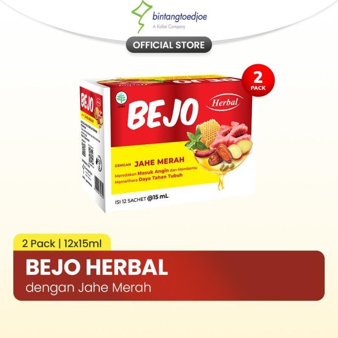 Gambar Bejo Jahe Merah Sachet 2 Pack (24 Sachet) - Tanpa Gimmick dari Kios Hanifah Market undefined Tokopedia