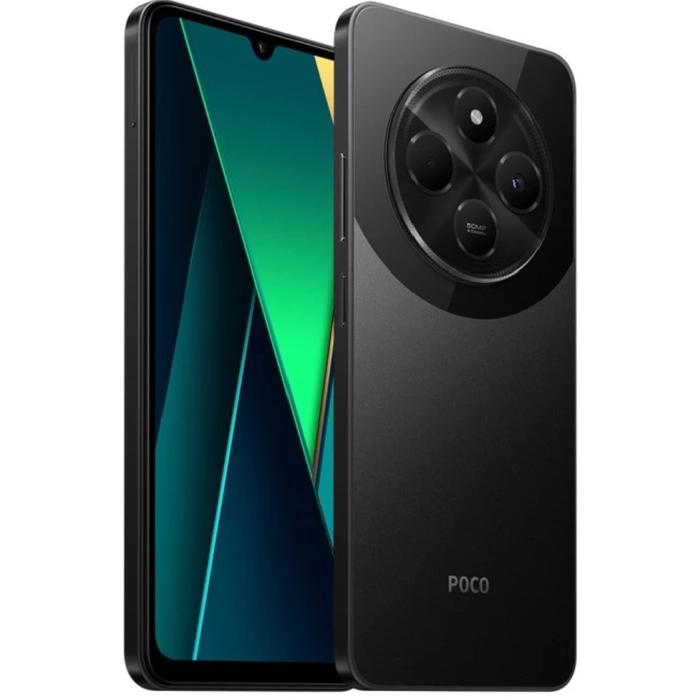 Gambar poco c75 6/128 (6+6/128gb) nfc segel box garansi resmi - black dari Cnn 1241 Cell undefined Tokopedia