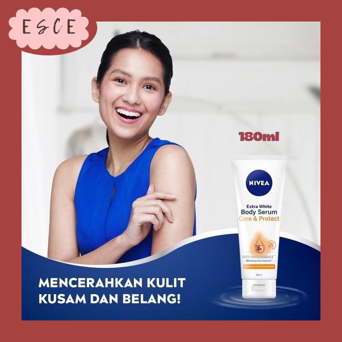 Gambar NIVEA EXTRA BRIGHT C&E WHITE CARE & PROTECT BODY SERUM VITAMIN LOTION - Care & Protect dari SHOPESCE undefined Tokopedia