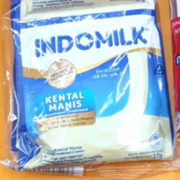 Gambar RTG 6*37GR - INDOMILK SUSU KENTAL MANIS / INDOMILK SKM SACHET 6PCS dari TokoONLINE2024 undefined 3 Tokopedia
