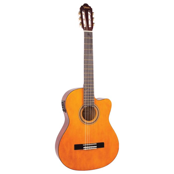 Gambar VALENCIA ELECTRIC CLASSIC GITAR VC104 - VC104HTCE-NAT dari MG Music Indonesia. undefined Tokopedia