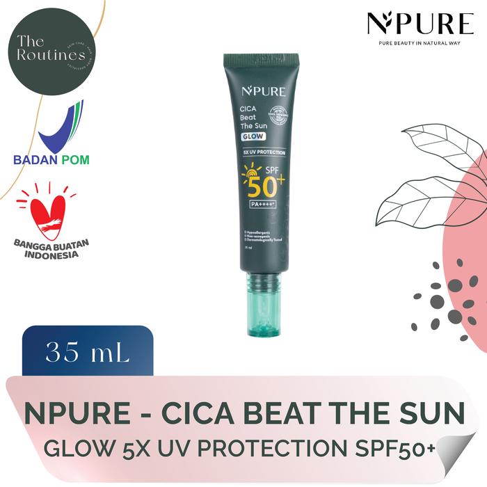 Gambar Npure - Cica Beat The Sun SPF 50 PA ++++ 35 ml - Normal dari The New Routines undefined Tokopedia