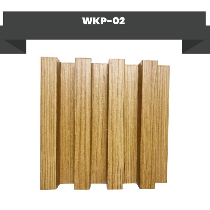 Gambar WPC Wood Wall Panel PVC Dekorasi Dinding Wallpanel WoodPanel, Kuat, anti rayap - WKP-02 dari Dazzle OfficialStore undefined Tokopedia