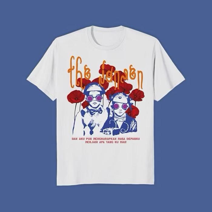 Gambar THE JANSEN 'DAN AKU PUN MENGHARAPKAN MASA DEPANKU, MENJADI APA YANG KU MAU!' KAOS BAND OFFICIAL MERCHANDISE - Putih, M dari drivethrvco. undefined Tokopedia