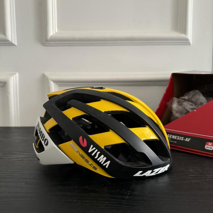 Gambar USED Lazer Genesis Jumbo Visma size M ( 55-58cm )Helmet dari CONSIGN77 undefined Tokopedia