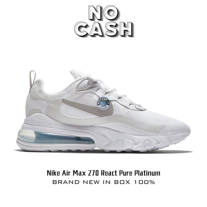 Pure Platinum Full White Air Max Nike Air Max White Pure Platinum - Main Image