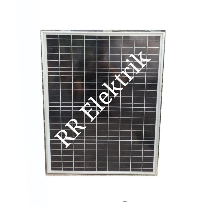Gambar Solar Panel / Panel Surya / Solar Cell Sseries 50Wp Mono 12V - 65wp Mono dari RR Elektrik undefined Tokopedia