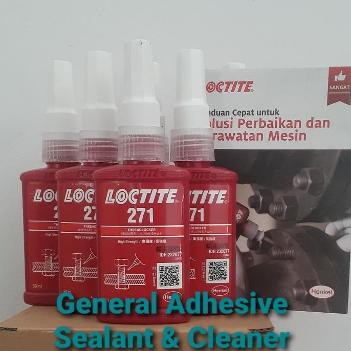 Gambar Stok Terbaru! Loctite 271 50Ml High Strengh Threadlocker (Original Product) dari ProTeknik Store undefined Tokopedia
