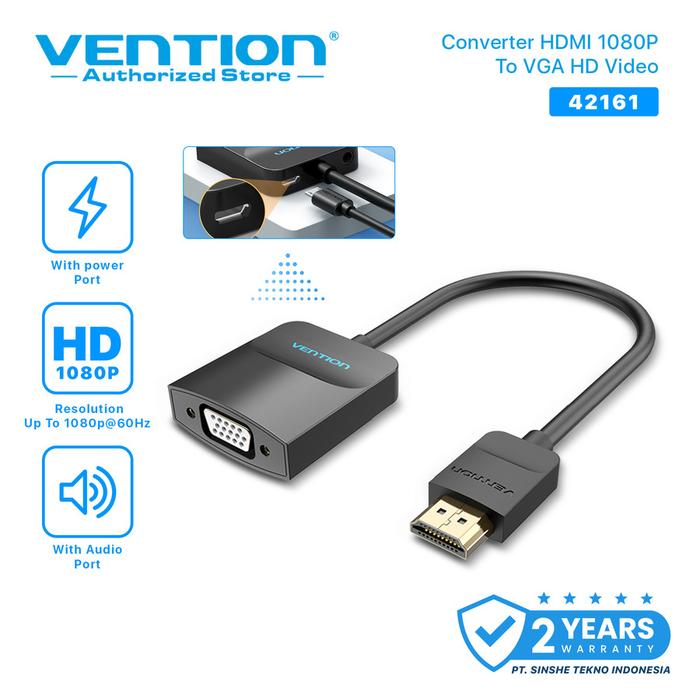 Vention Pc Capture Jual Vention [ACK] Conveter HDMI To VGA With