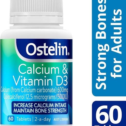 Gambar Ostelin Calcium & Vitamin D3 60 Tablets/ 130 Tablets - 60 Tablets dari Baby Jens Shop undefined Tokopedia