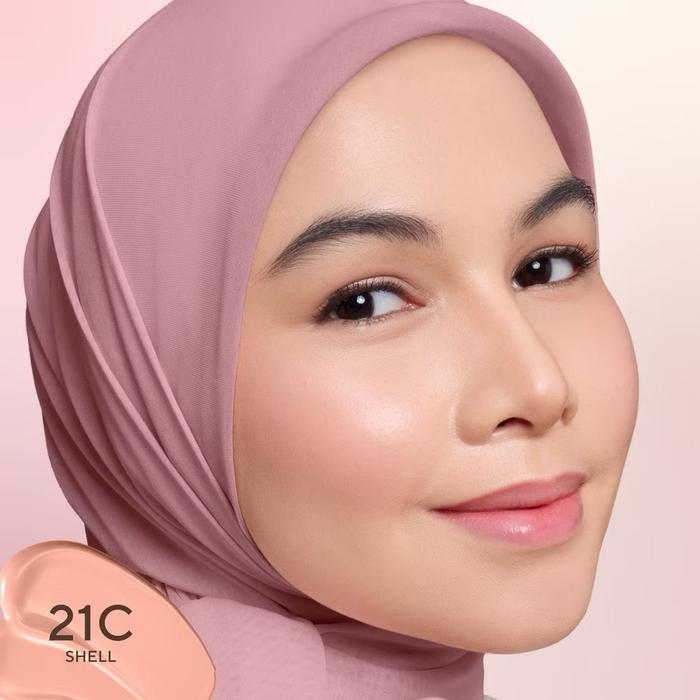 Gambar WARDAH Colorfit Perfect Glow Cushion Indonesia / 15g / Full Set Refill - 21C Shell, Refill dari Proper Beauty undefined Tokopedia