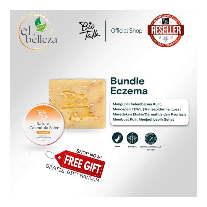 Gambar Biotalk Bundle Eczema Psoriasis - Bundle Eczema dari eLbelleza undefined Tokopedia