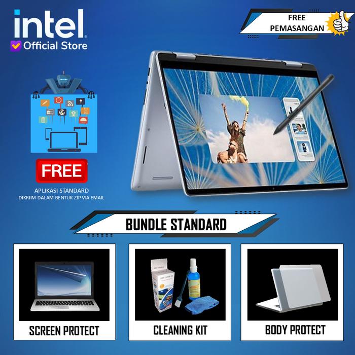 Gambar Dell Inspiron 7440 2-in-1 - Core Ultra 7-150U-16GB-1TB-UMA-W11-OHS - Paket Standar, Windows 11 home dari INTEL STORE ID undefined Tokopedia