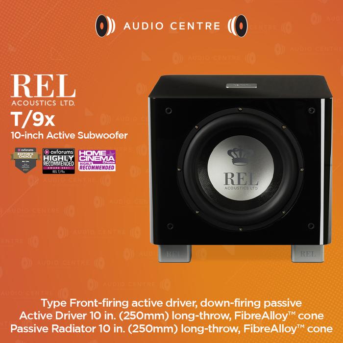 Gambar REL Acoustics T/9x T9x T9 x 10-inch Active Subwoofer dari Audio Centre Official undefined Tokopedia