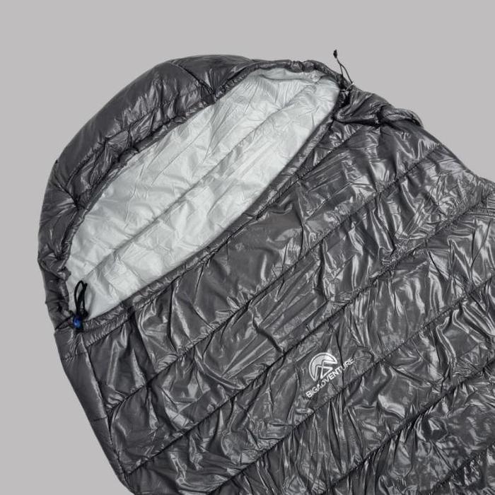Gambar Sleeping Bag Samalona Big Adventure Sb Camping Premium Original - Dark Grey-Grey dari MOUNTAINESIAA1 undefined Tokopedia
