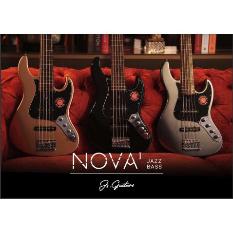 Gambar JS Guitars NOVA I JBN1 Jazz Bass - 4st GOLD dari JS GUITARS STORE undefined Tokopedia