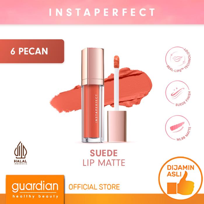 Gambar Instaperfect Suede Lip Matte 06 Pecan 4.2Gr dari Guardian Official Store undefined Tokopedia