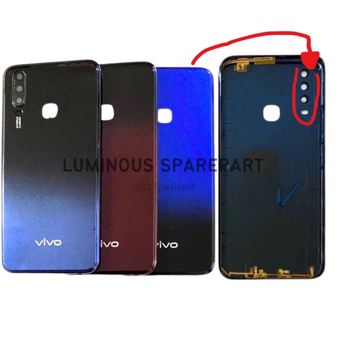 Gambar Backdoor / Backcover / Back Casing / Housing Vivo Y12 / Y15 / Y17 - Backdoor dari Luminous Sparepart undefined Tokopedia