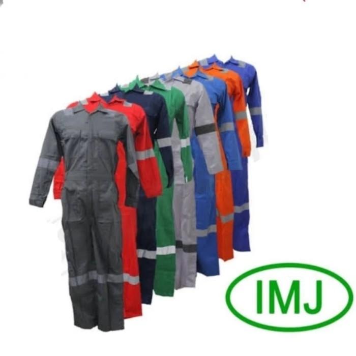 Gambar wearpack Coverall safety IMJ Japan Drill/wearpack Japan Drill original - biru Pertamina, M dari DAYU JAKARTA SAFETY undefined Tokopedia