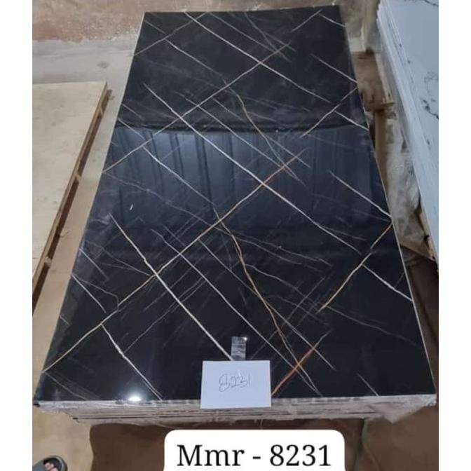 Gambar Marmer Panel PVC Dekorasi Dinding Motif Corak UV Marble Sheet 122 X 290 - MMR-8231 dari InteriorStyle undefined Tokopedia