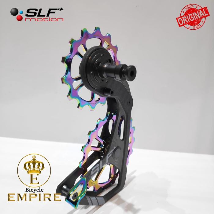 Gambar Pulley SLF Motion Shimano Road 11 Speed 8000 series 9100 OSPW Oil Slick Bicycle Empire dari Bicycle Empire BDG undefined Tokopedia